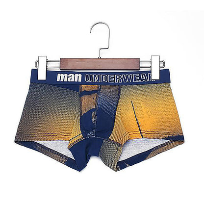 Men's Cotton Underwear With Letters