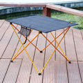 Bicico Portable Foldable Table Camping Outdoor Furniture Computer Bed Tables Picnic 6061 Aluminium Alloy Ultra Light Folding Desk