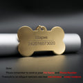 ARELYDU Dog ID Metal pet tags
