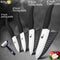 Fengstore Ceramic Knife 3 4 5 inch + 6 inch Kitchen Knives Serrated Bread Set +Peeler Zirconia Black Blade Fruit Chef Knife Vege Cook Tool