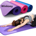 Winkooy Yoga Mat Anti-skid Sports Fitness Mat 3MM-6MM Thick  EVA Comfort Foam Yoga Mat for Exercise, Yoga, and Pilates